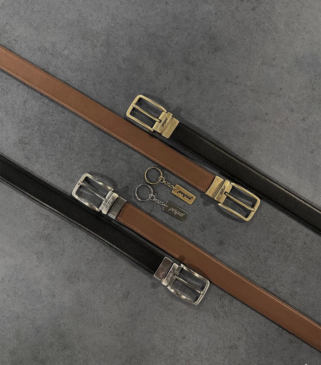 MATT BRASS PERFECT FLIP BELT