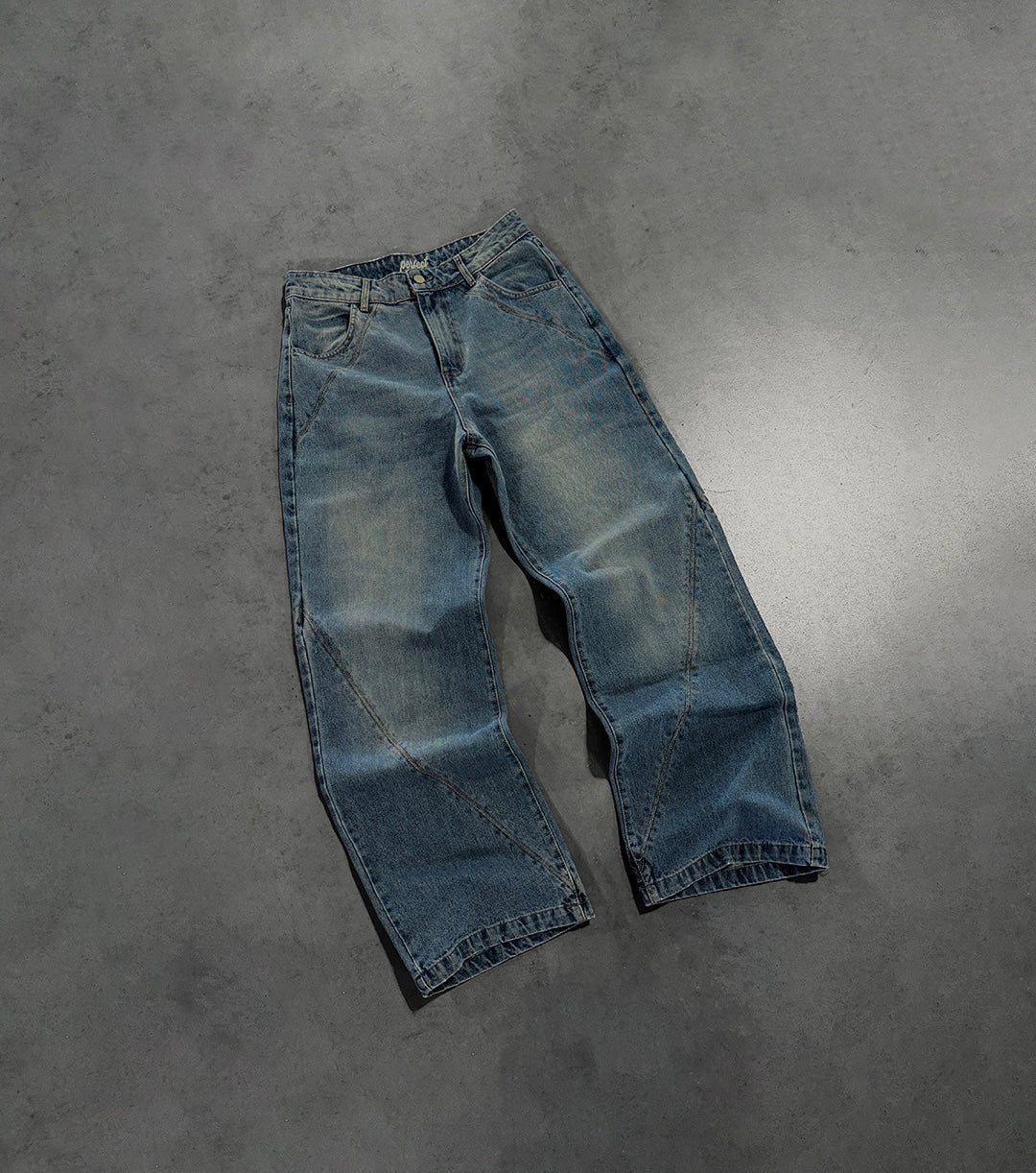PERSIAN BLUE LINES DENIM JEANS