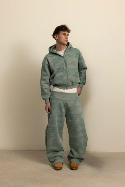 SAGE GREEN CAMO PANT