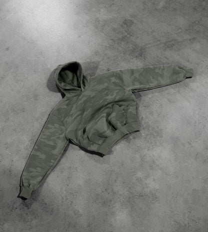 SAGE GREEN CAMO HOODIE