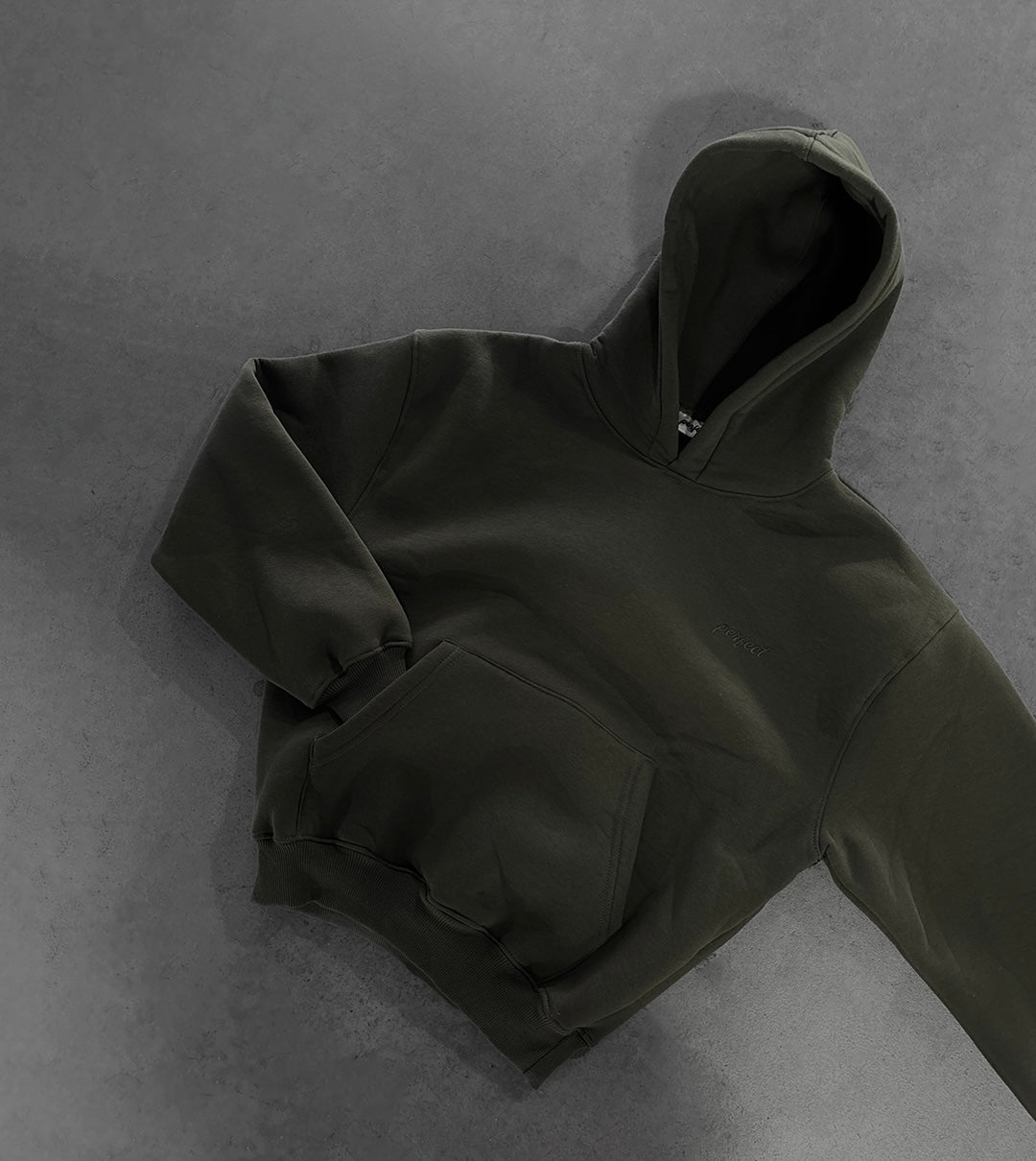 MILITARY GREEN HOODIE