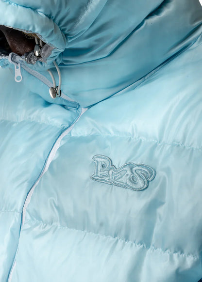 DOUBLE-SIDED PUFFER GREY/BLUE